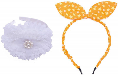 Chooz Designer Studio Ears Head Band and Ribbons Hair Band (Pack of 2) Head Band, Hair Band(Multicolor)
Chooz Designer Studio Ears Head Band and Ribbons Hair Band (Pack of 2) Head Band, Hair Band(Multicolor)