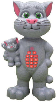 JOjOSS Talking Tom Cat with Recording, Musical Learning features For 3+ Kids(Grey)
JOjOSS Talking Tom Cat with Recording, Musical Learning features For 3+ Kids(Grey)