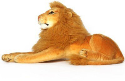 Unicorn Soft Toys African Lion stuffed Toy - 20 cm(Brown)