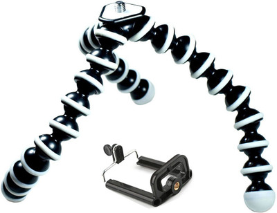 BJORK Best buy new arrival fully flexible Portable & Foldable ABC15 Camera & Mobile Tripod with Mobile Clip Holder Bracket Fully Flexible Mount Cum Tripod Stand with Three-Dimensional Head & Quick Release Plate Tripod 10" - DSLR , Smartphone & Action Came
BJORK Best buy new arrival fully flexible Portable & Foldable ABC15 Camera & Mobile Tripod with Mobile Clip Holder Bracket Fully Flexible Mount Cum Tripod Stand with Three-Dimensional Head & Quick Release Plate Tripod 10" - DSLR , Smartphone & Action Came