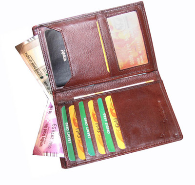 ABYS 7 Card Holder(Set of 1, Brown)
