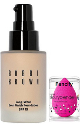 fancify sponge puff & bobbi brown long-wear even finish foundation spf 15(Set of 2)
fancify sponge puff & bobbi brown long-wear even finish foundation spf 15(Set of 2)