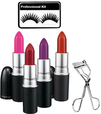 professional kit Eyelashes With Matte Lipstick Of 4 Multicolor & Eyelashes Curler(Set of 6)
professional kit Eyelashes With Matte Lipstick Of 4 Multicolor & Eyelashes Curler(Set of 6)