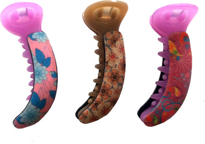 Fashionable Printed High Quality Mirch/Banana Shape Clip for Women & Girls (Multicolor-3 pieces) Hair Claw(Multicolor)
Fashionable Printed High Quality Mirch/Banana Shape Clip for Women & Girls (Multicolor-3 pieces) Hair Claw(Multicolor)