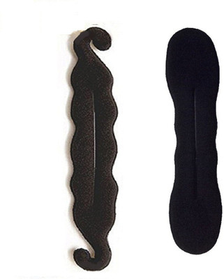 GULZAR Hair Juda Maker Bun Set Of 2pcs Hair Puff Up Volumizer Bun Donut Puff Maker Bun (Blac Hair Accessory Set(Black)
GULZAR Hair Juda Maker Bun Set Of 2pcs Hair Puff Up Volumizer Bun Donut Puff Maker Bun (Blac Hair Accessory Set(Black)