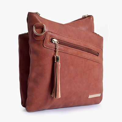 Lino Perros Sling Bag(Brown)