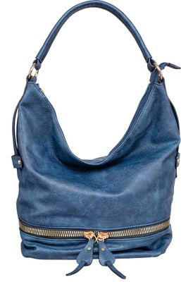 PEAUBELLA Hobo(Blue)