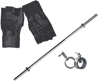 StepInnStore 1*Pair Gym Gloves,1*Pc ("3"Ft) Straight Rod with 2*Pcs Steel Locks Gym & Fitness Kit
StepInnStore 1*Pair Gym Gloves,1*Pc ("3"Ft) Straight Rod with 2*Pcs Steel Locks Gym & Fitness Kit