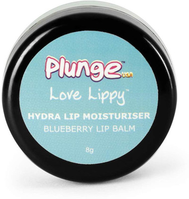O3+ Plunge Love Lippy Hydra Lip Moisturizer Lip Balm Blueberry(Pack of: 1, 8 g)