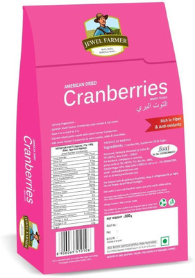 Jewel Farmer TBJ-CRANBERRY-200G Cranberries(200 g, Vacuum Pack)