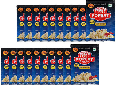 PopEat Salty Delight(Pack of 20 X 40 Grms)-52 Salty Delight Popcorn(800 g, Pack of 20)
PopEat Salty Delight(Pack of 20 X 40 Grms)-52 Salty Delight Popcorn(800 g, Pack of 20)