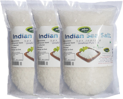 THANJAI NATURAL Thanjai Natural's Indian Non Iodised Sea Salt 3KG Traditionally Made 100% Natural Sea Salt(3 kg, Pack of 3)
THANJAI NATURAL Thanjai Natural's Indian Non Iodised Sea Salt 3KG Traditionally Made 100% Natural Sea Salt(3 kg, Pack of 3)