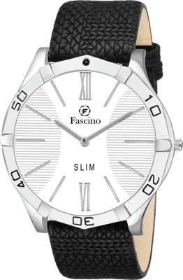 fascino Analog Round White Dial Slim Watch with Leather Belt FCW 1188-BR Watch - For Men
fascino Analog Round White Dial Slim Watch with Leather Belt FCW 1188-BR Watch - For Men