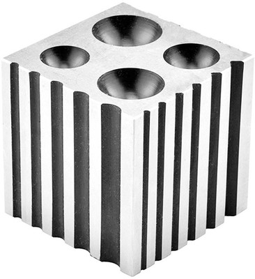 Scorpion Steel Design Dapping Block Half Round Square & V Grooves Stainless Steel 2 x 2 x 2 inch
Scorpion Steel Design Dapping Block Half Round Square & V Grooves Stainless Steel 2 x 2 x 2 inch