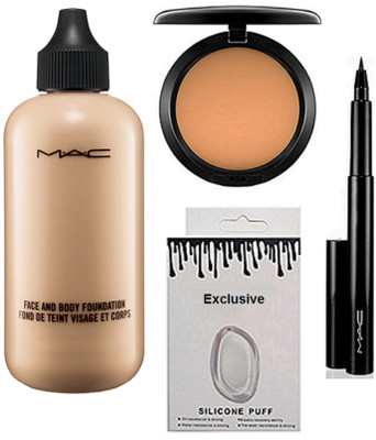 Exclusive Silicon Puff & Face And Body Foundation & Compact & Pen Eyeliner(Set of 4)
Exclusive Silicon Puff & Face And Body Foundation & Compact & Pen Eyeliner(Set of 4)