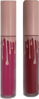 tanvi27 GLAMOROUS DARK RED AND PINK WATER PROOF(GLAMOROUS PINK, ATTRACTIVE RED)