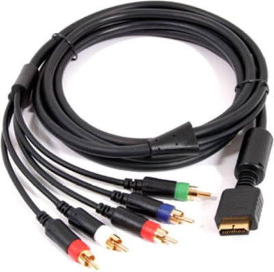Joshi TV-out Cable SGE0103(Black, For PlayStation)