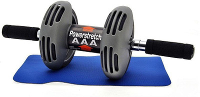 MVKA POWER STRETCH ROLLER Ab Exerciser(Silver)
