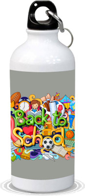 Clickplick Back To School Stainless Steel Sipper 600 ml Sipper(Pack of 1, Multicolor), White
Clickplick Back To School Stainless Steel Sipper 600 ml Sipper(Pack of 1, Multicolor), White