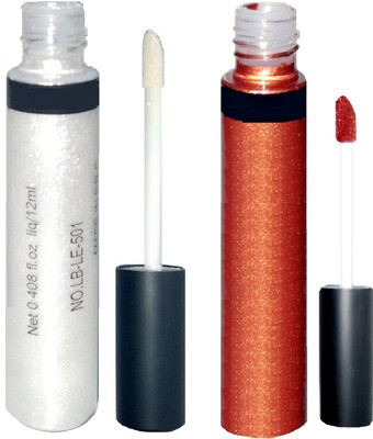 Gabbu STYLISH MATTE FINISH EYE SHADOW 24 ml(RED, WHITE)