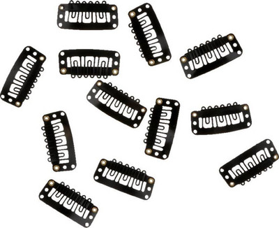 JAGTEK Hair Wig Clips 12 pcs, Hair Toupee Clips, Hair Patch Clips, Hair Extension Clips, hair Attachment Clips, Hair Bonding Clips For Men & Women, Black Hair Clip(Black)
JAGTEK Hair Wig Clips 12 pcs, Hair Toupee Clips, Hair Patch Clips, Hair Extension Clips, hair Attachment Clips, Hair Bonding Clips For Men & Women, Black Hair Clip(Black)