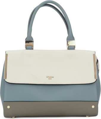 Dune London Hand-held Bag(Beige, Blue)