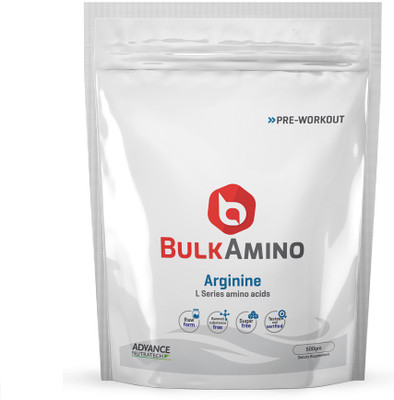Advance Nutratech BulkAmino Pre-Workout Supplement Arginine EAA (Essential Amino Acids)(500 g, Unflavored)
Advance Nutratech BulkAmino Pre-Workout Supplement Arginine EAA (Essential Amino Acids)(500 g, Unflavored)