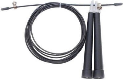 AVM Speed Wire Jump Crossfit Speed Skipping Rope (Black, Pack of 1) Ball Bearing Skipping Rope(Black, Length: 4 cm)
AVM Speed Wire Jump Crossfit Speed Skipping Rope (Black, Pack of 1) Ball Bearing Skipping Rope(Black, Length: 4 cm)