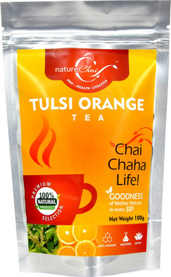 Nature Chai Tulsi Orange Tea (100 gm each / Pack of 3 ) Tulsi Herbal Infusion(300 g, Pouch)
Nature Chai Tulsi Orange Tea (100 gm each / Pack of 3 ) Tulsi Herbal Infusion(300 g, Pouch)