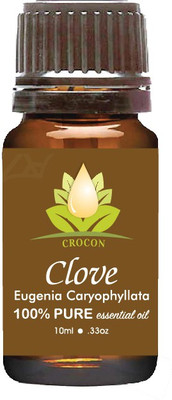 Crocon Aromatherapy Clove Essential oils 100% Pure Natural & Therapeutic Grade(10 ml)
Crocon Aromatherapy Clove Essential oils 100% Pure Natural & Therapeutic Grade(10 ml)