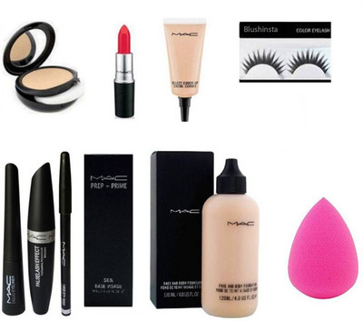 Blushinsta Imported Mac combo Kit (Set of 10)(Set of 10)