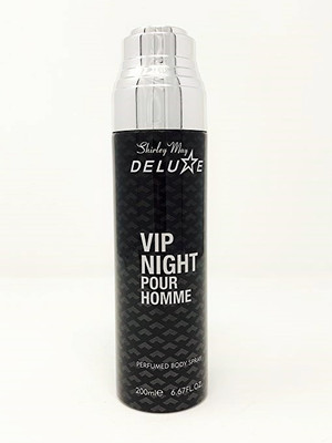 SHIRLEY MAY DELUXE VIP NIGHT for Men (Imported from UAE) Body Spray - For Men(200 ml)
SHIRLEY MAY DELUXE VIP NIGHT for Men (Imported from UAE) Body Spray - For Men(200 ml)