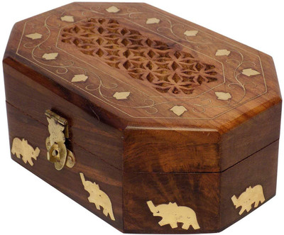 PUREESSENCE vanity box Box Vanity Box(Brown)