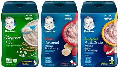 Gerber Cereal Combo 227g (8oz) (Pack of 6) - Assorted Options 16 Cereal(1362 g, Pack of 6, 6)
Gerber Cereal Combo 227g (8oz) (Pack of 6) - Assorted Options 16 Cereal(1362 g, Pack of 6, 6)