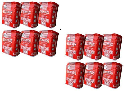 Friends Adult Basic Diaper - Medium (10 Count) - Pack of 12 Adult Diapers - M(120 Pieces)
Friends Adult Basic Diaper - Medium (10 Count) - Pack of 12 Adult Diapers - M(120 Pieces)