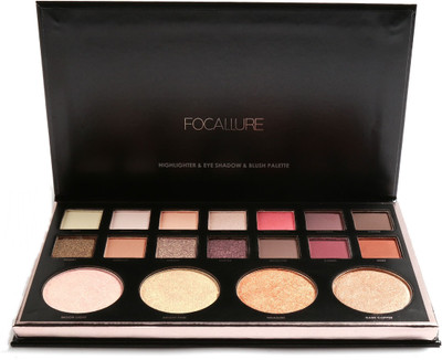 Focallure FOCAL YOUR EYES ON ME Highlighter, Eyeshadow & Blush All in One Palette 28 g(Multi)
Focallure FOCAL YOUR EYES ON ME Highlighter, Eyeshadow & Blush All in One Palette 28 g(Multi)
