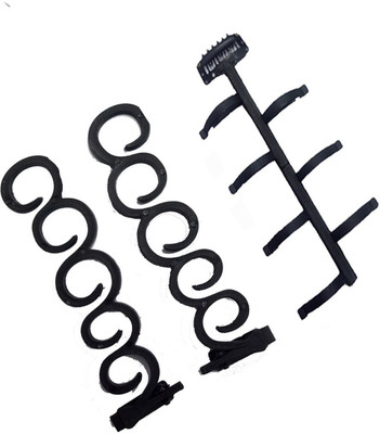 GULZAR 3 Pieces french hair braider hair style tool twist styling accessories Hair Accessory Set (Black) Braid Extension(Black)
GULZAR 3 Pieces french hair braider hair style tool twist styling accessories Hair Accessory Set (Black) Braid Extension(Black)