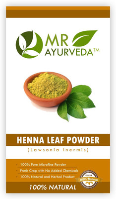 MR Ayurveda Best Selling Henna Leaf Powder Hair Color(100 g)
