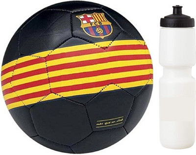 Nice Barcsa Black Football With Sipper Combo Football Kit