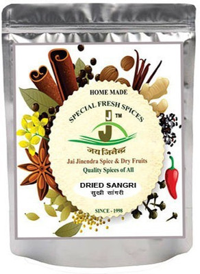 Jai Jinendra Dry Sukha Saag Sabji Rajasthani Natural Dried Sangri - 1.8 kg(1800 g)
Jai Jinendra Dry Sukha Saag Sabji Rajasthani Natural Dried Sangri - 1.8 kg(1800 g)