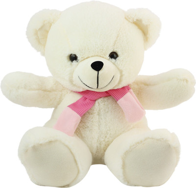 Miss & Chief Muffy Teddy Bear 30 cms Soft Toy Cream Colour - 30 cm(Cream)