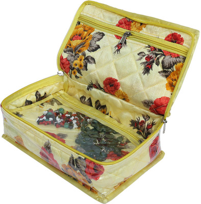 Kuber Industries Satin Jewellery Kit with six extra pouches (Gold) Jewellery Kit Vanity Box(Gold)
Kuber Industries Satin Jewellery Kit with six extra pouches (Gold) Jewellery Kit Vanity Box(Gold)