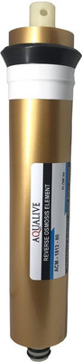 Aqualive 80 GPD GOLD Membrane 10 Inch Solid Filter Cartridge(0.5, Pack of 1)
Aqualive 80 GPD GOLD Membrane 10 Inch Solid Filter Cartridge(0.5, Pack of 1)