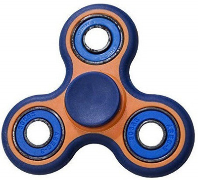 Premsons Staked 608 Four Bearing Fidget Hand Spinner Wind Spinner(Blue, Orange)