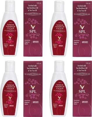 VSPL Feminine Wash Pack of 4 Intimate Wash(400 ml, Pack of 4)