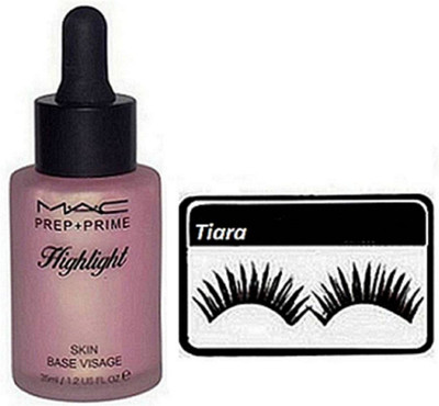 tiara Silicone Puff , Prep+Prime Highlighter(Set of 2)