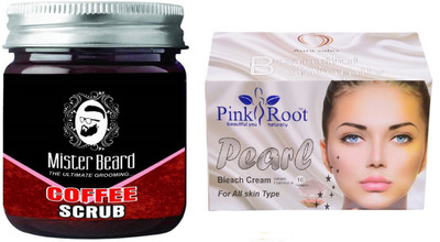 Pink Root Pearl Bleach 250gm WITH Mister Beard Activated Coffee Scrub 100gm(Set of 2)
Pink Root Pearl Bleach 250gm WITH Mister Beard Activated Coffee Scrub 100gm(Set of 2)