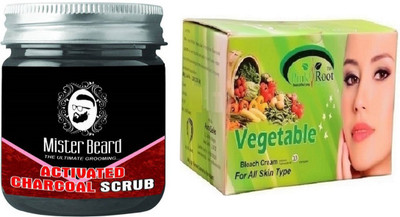 Pink Root Vegetable Bleach 250gm WITH Mister Beard Activated Charcoal Scrub 100gm(Set of 2)
Pink Root Vegetable Bleach 250gm WITH Mister Beard Activated Charcoal Scrub 100gm(Set of 2)