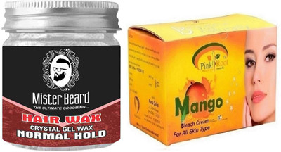 Pink Root Mango Bleach 250gm WITH Mister Beard Hair Wax Normal Hold 100gm(Set of 2)
Pink Root Mango Bleach 250gm WITH Mister Beard Hair Wax Normal Hold 100gm(Set of 2)