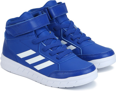 ADIDAS Boys Lace Walking Shoes(Blue, Croyal/ftwwht/cblack